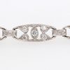 "Pretty Platinum" Art Deco Diamond Bracelet - Image 2
