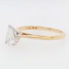 "Adore" Estate Solitaire Diamond Ring - Image 2