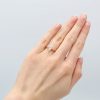 "Adore" Estate Solitaire Diamond Ring - Image 3