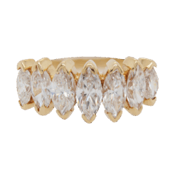 "Marvelous Marquise" Estate Diamond Band