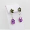 "Iris" Estate Multistone Earrings - Image 3