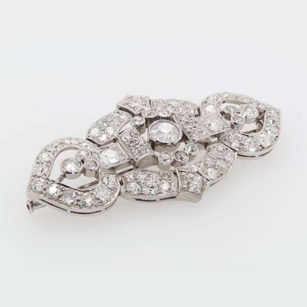 "Celestial" Antique Diamond Pin - Image 3