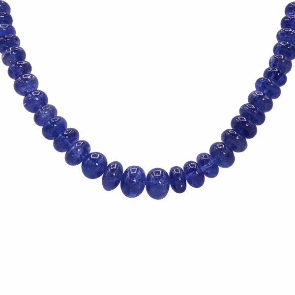 "Beautiful Beads" Estate Tanzanite Necklace