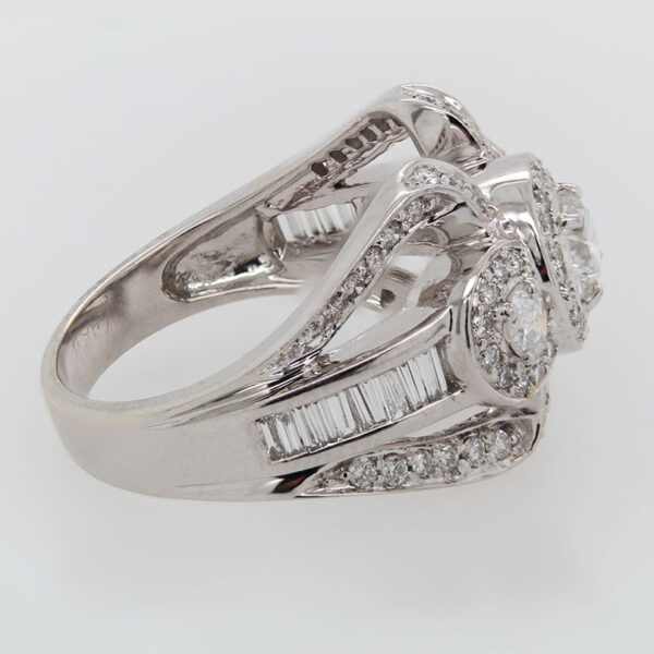 "Enchanted" Vintage Diamond Ring - Image 3
