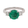 "Lush" Vintage Emerald Ring