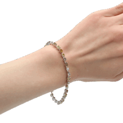 "Sun Rays" Estate Yellow Diamond Bracelet