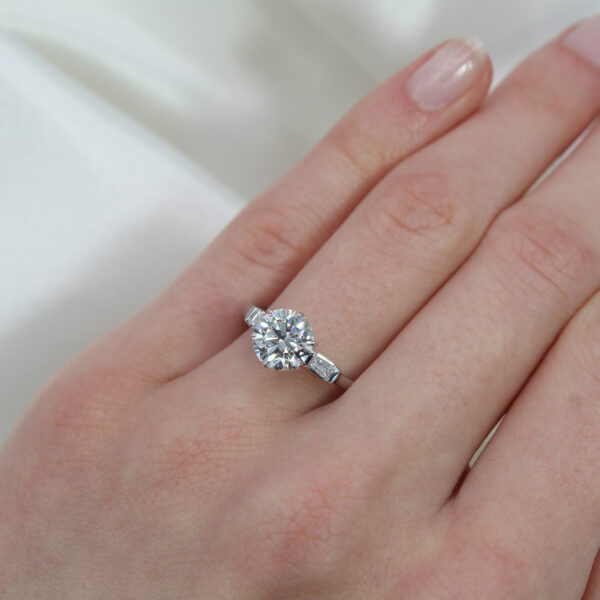 "Unwavering Love" Estate Diamond Ring - Image 3