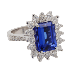 "Indigo" Estate Tanzanite Ring