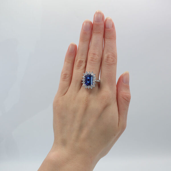 "Indigo" Estate Tanzanite Ring - Image 3