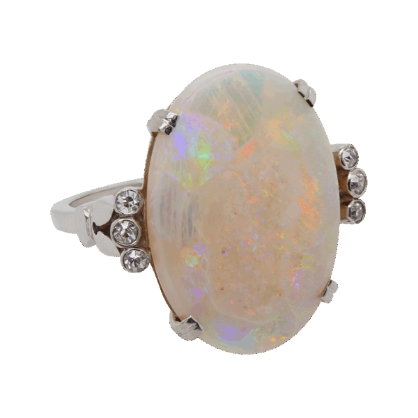 "Daydream" Vintage Opal Ring
