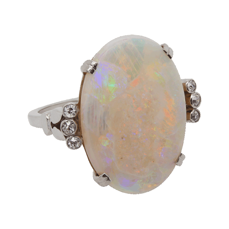 "Daydream" Vintage Opal Ring