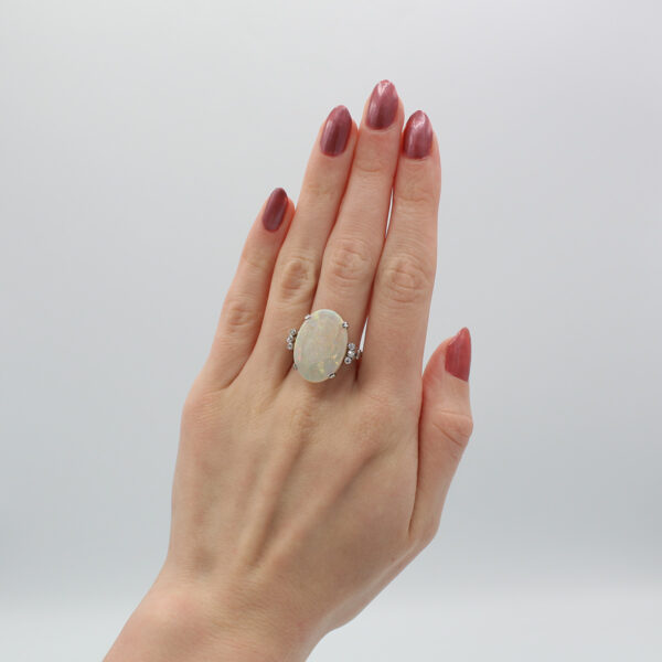 "Daydream" Vintage Opal Ring - Image 4