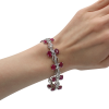 "Winterberry" Vintage Ruby Bracelet