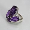"Stunning Statement" Estate Amethyst Ring - Image 2