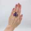 "Stunning Statement" Estate Amethyst Ring - Image 4