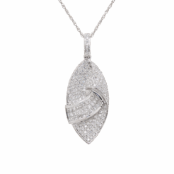 "Dewdrop" Estate Diamond Pendant