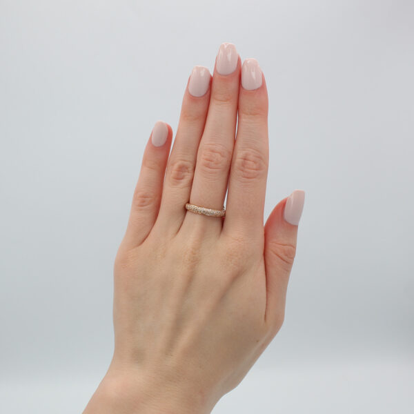 "Infinity" Estate Eternity Diamond Band - Image 3