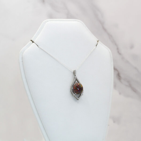 "Luminous" Estate Opal Pendant - Image 3