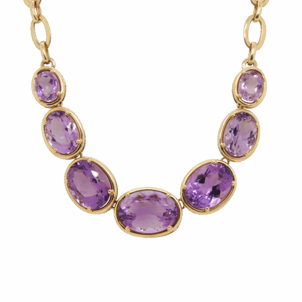 "Pretty in Purple" Vintage Amethyst Necklace