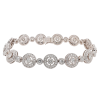 "Bullseye" Diamond Bracelet