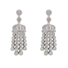 "Exquisite" Vintage Diamond Chandelier Earrings