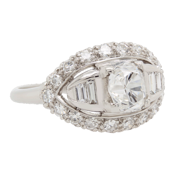 "A Piece of Art" Antique Diamond Ring