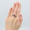 "Cherry Jam" Estate Ruby Ring - Image 3