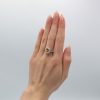 "Golden Hour" Estate Yellow Sapphire Ring - Image 3