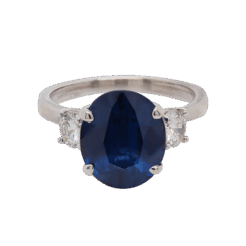 "Twilight" Estate Sapphire Ring