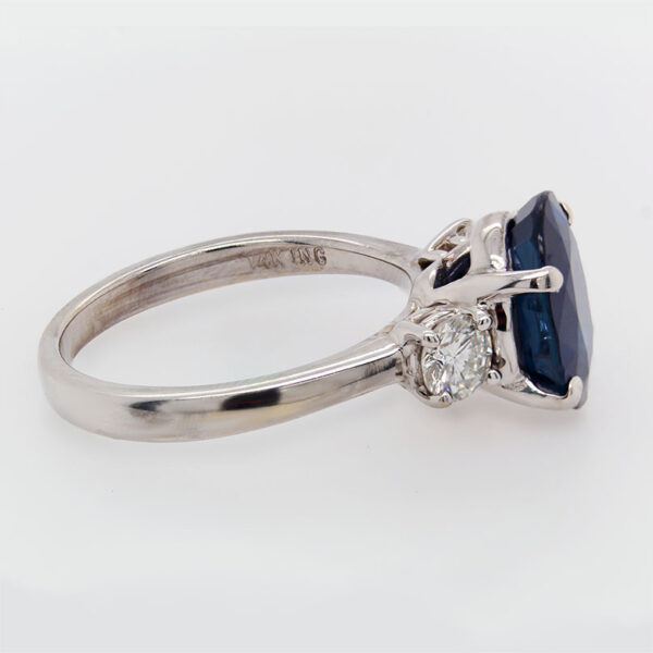 "Twilight" Estate Sapphire Ring - Image 2