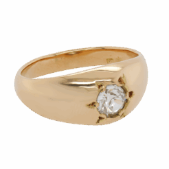 "Diamond Delicacy" Antique Dome Ring