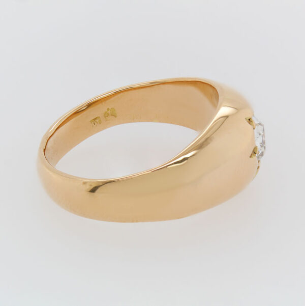 "Diamond Delicacy" Antique Dome Ring - Image 3