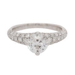 "Shining Love" Estate Diamond Ring
