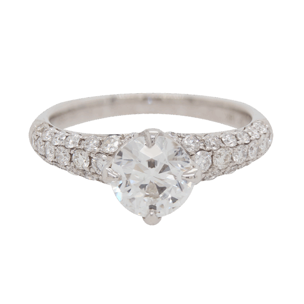 "Shining Love" Estate Diamond Ring