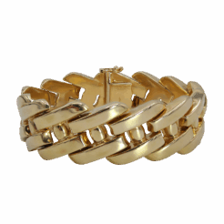 "Bold Luxury" Vintage Gold Bracelet