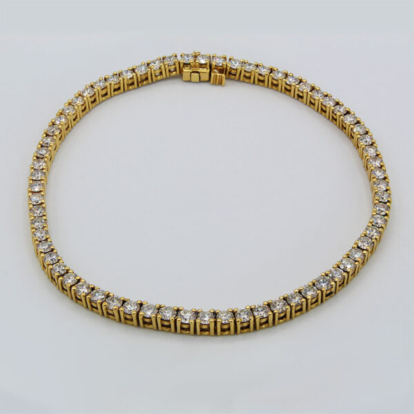 "Day to Night" Estate Diamond Tennis Bracelet - Image 2