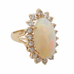"Radiance" Estate Opal Ring