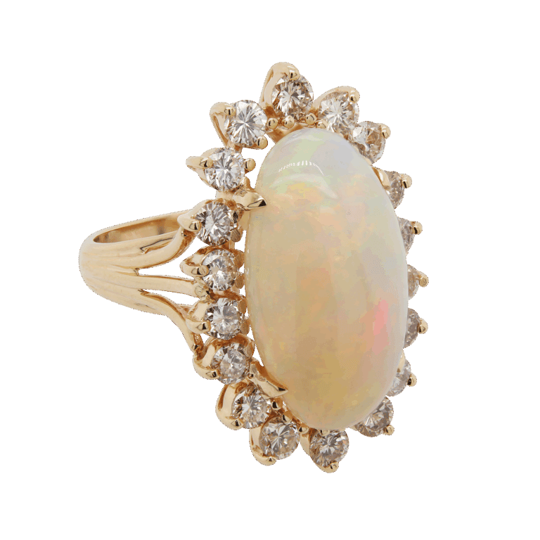 "Radiance" Estate Opal Ring