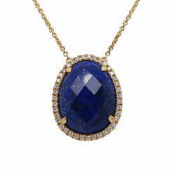 "Midnight" Estate Lapis Necklace