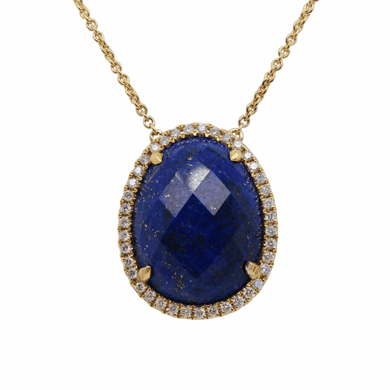 "Midnight" Estate Lapis Necklace