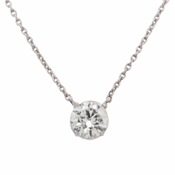 "Solitaire" Estate Diamond Pendant