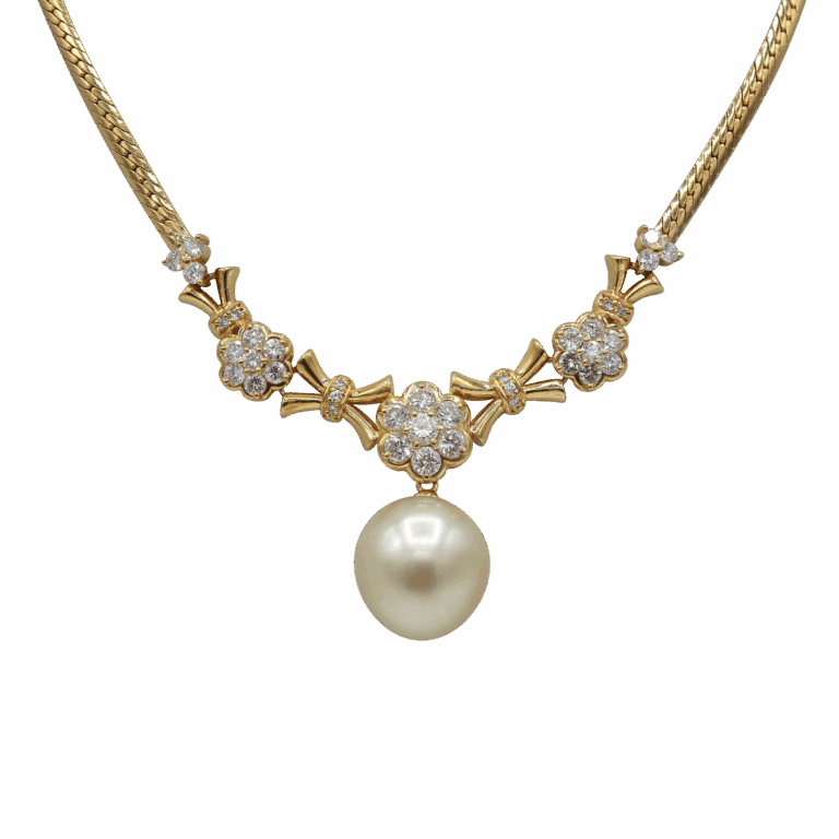 "Glorious" Vintage South Sea Pearl Necklace