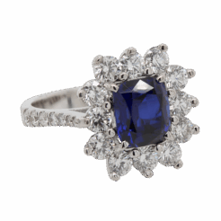 "Blue Majesty" Vintage Sapphire Ring
