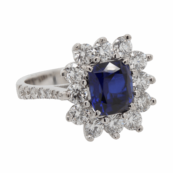 "Blue Majesty" Vintage Sapphire Ring