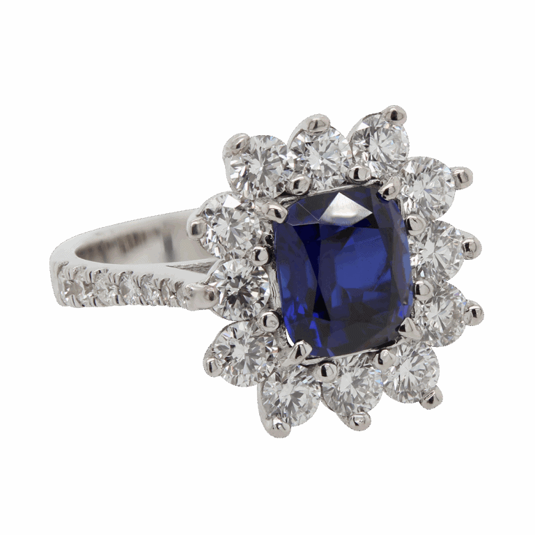 "Blue Majesty" Vintage Sapphire Ring