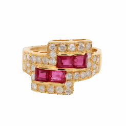 "Timelessness" Vintage Ruby Ring