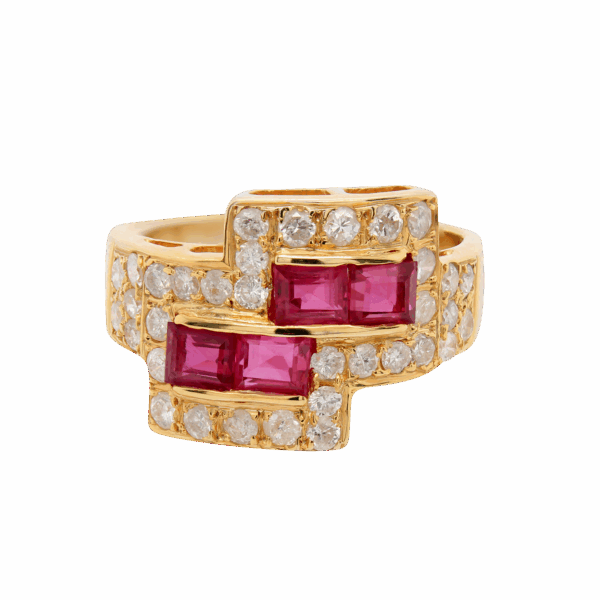 "Timelessness" Vintage Ruby Ring