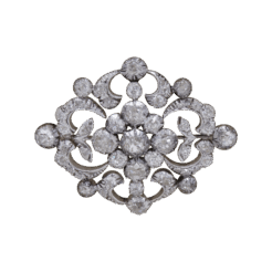 "Antique Allure" Edwardian Diamond Pin