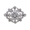 "Antique Allure" Edwardian Diamond Pin