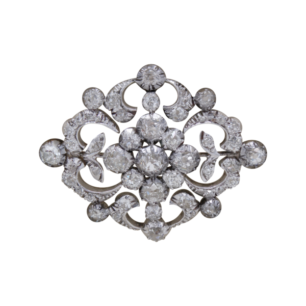 "Antique Allure" Edwardian Diamond Pin